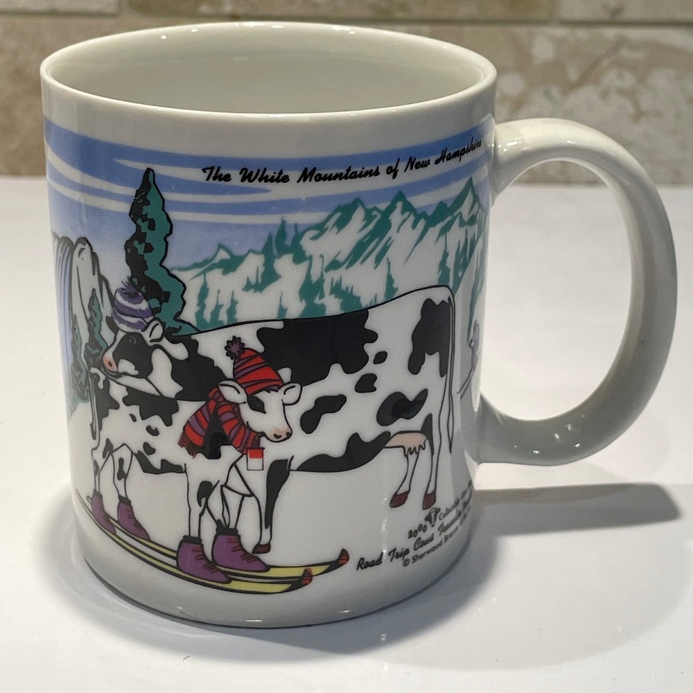 2000 Sherwood Road Trip Cows Travelin North Mug New Hampshire South Dakota